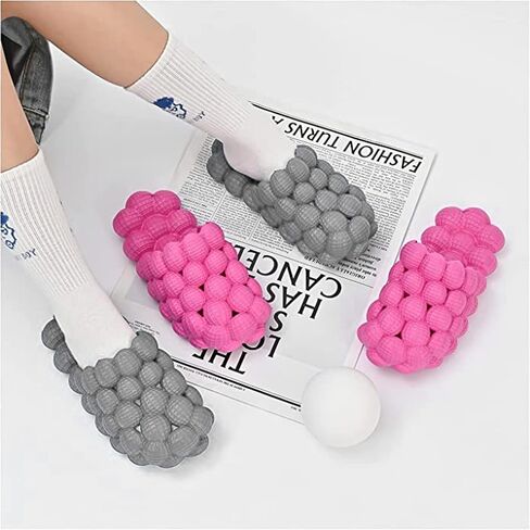 Afellicy Massage Bubble Slides for Women and Men,Funny Golf Spa Slippers Indoor and Outdoor Non-Slip Bath Shower Shoes Bedroom House Gym Basketball Slides Pillow Sandals Breathe Slipper in Saudi Arabia