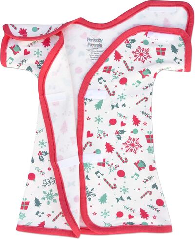 Boy's & Girl's Open-Seleder Shorte Sleeve Ultra Soft NICU-NICU Friendly-Micro (1-2.5 رطل) in Kuwait