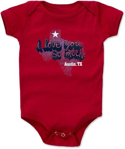 500 LEVEL Austin Baby Infant One Piece Bodysuit (3-24 Months) - Austin Texas I Love You So Much in Saudi Arabia
