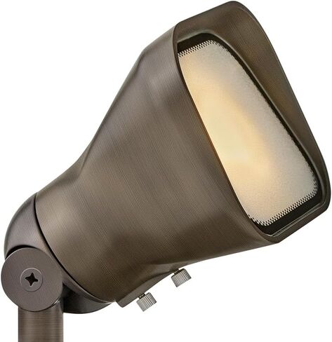 Hinkley Hardy Island MR16 LED 4w Accent Flood Light - Low Voltage, Frosted Lens, Cast Brass, LED Bulb Included - Matte Bronze Finish in Kuwait