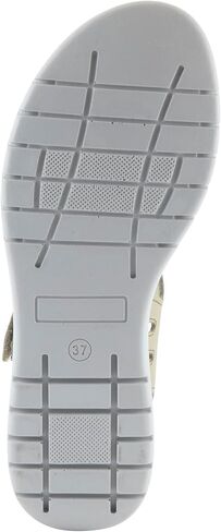 Spring Step Women's GALAVIS Leather Wedge Sandals – Closed-Toe Sporty Sandal with Hook-and-Loop Closure and Cushioned Footbed in Saudi Arabia
