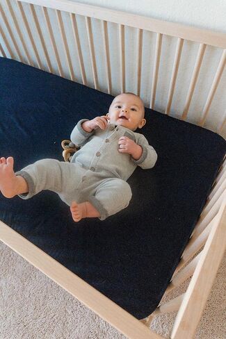 SheetWorld 100% Cotton Jersey Fitted Crib Toddler Sheet 28 x 52, Burgundy, Made in USA in Saudi Arabia
