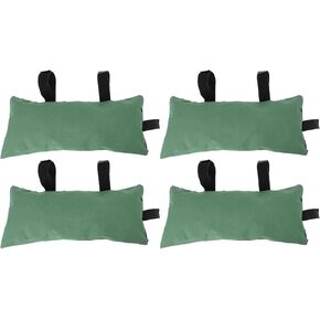 Flood Control Sandbag, Zipper Closure Large Capacity Harmless Thickened Flood Sand Bag for Home for Door (Green)