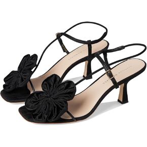 Loeffler Randall Women's Frank Flower Applique Heeled Sandals