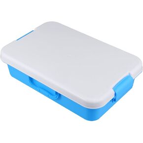Abs Material Portable Sandbox Tray with Sand Toys Storage Box Outdoor Playset