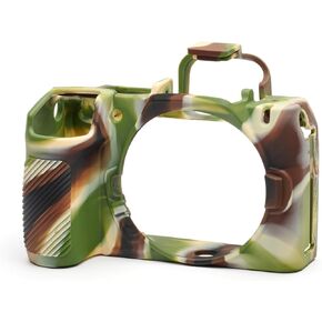 easyCover - Silicone Camera case - Protection for Your Camera Nikon Z50 II - Camouflage