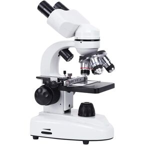 Binocular Stereo Microscope WF10x and WF35x Eyepieces Magnifier for Student Adult Children Laboratory