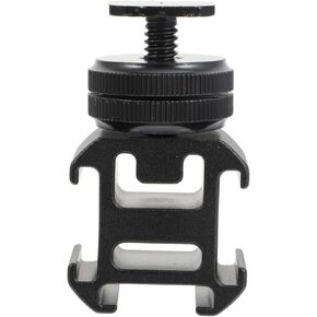 2 Sets Professional Camera Hot Shoe Mount Tripod Adapter Double-Layer Protection