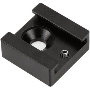 Happyyami Multifunction Cold Shoe Flash Adapter Sturdy Adjustable Mount for Camera Compatible Flash Units