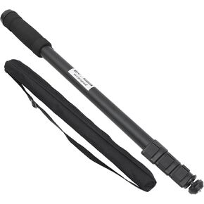 Telescopic Monopod for Digital Cameras Lightweight Photography Stand Compact Travel Design for and Camcorders