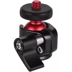 360° Rotating Mini Ball Head Screw Tripod Mount for DSLR Camera