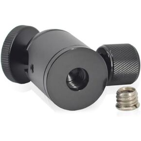 Photography Tripod Head with Screw Rotatable Light Bracket for Cameras and Smartphones Durable Design Compact for Easy Setup