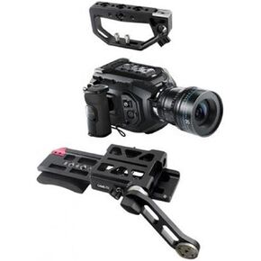 Came-TV Mini Rig Pro Kit for Blackmagic URSA Camera, Includes Top Handle, Quick Release Base Plate with Padded Shoulder Rest