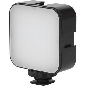 LED Video Light On Camera 6500K 49LEDs Portable Photography Lighting Live Streaming Video Recording