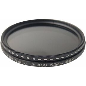 BGNing Camera Filter Lenses ND2-400 Neutral Density Fader Variable ND Filters Adjustable Compatible with Canon/Nikon 52/58/62/72/77/82mm (77mm)