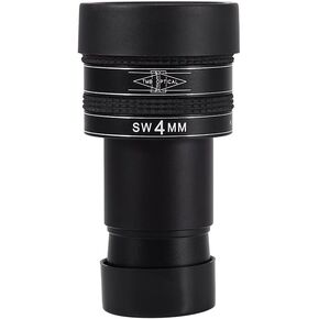 Planetary Eyepiece 4mm | 58° Wide View for Deep Sky Objects/Telescopes | Fully Multi - Coated Green Lenses | 1.25 Fitting Diameter, 15mm Eye Relief