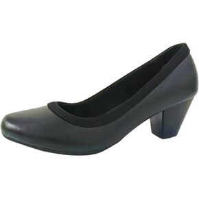 Women's Orthopedic Loafers Comfortable Low Heel Slip On Dress Shoes with Advanced Orthotic Support for All Day Comfort