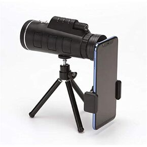 Telescope Monocular Monoculars for Hiking 40X60 Zoom HD IR Monocular Infrared Binoculars Telescope Phone Holder Tripod for Camping Hiking