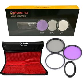 67MM High Grade Multi-Coated & Threaded Filters (3 Pcs.) Compatible with Panasonic Lumix DMC-FZ2500