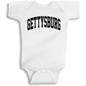 TATY Kids Gettysburg Collegiate Baby Infant Bodysuit