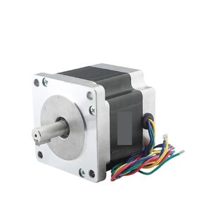 NEMA 34 Stepper Motor 76x86mm 4.0A 0.62Ω 21kg•Cm Four-Lead Motor D=12.7mm 14mm Shaft (12.7mm Key Shaft)