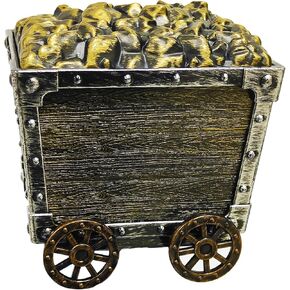 تعدين CART TREASIC TERSER TOYS KIDS SMITLE تخزين الكنز صندوق الكنز المغامر