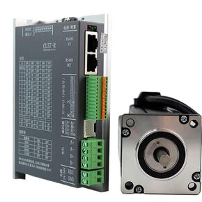 RS485 24 Motor Stepper 4.8n.M 5.8a 2 مرحلة 2 حلقة السهول السائق مجموعة السائق LC60H2112+CL57R محرك سائقون