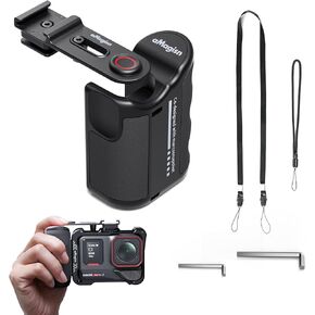 حزمة مجموعة Xplorer Grip Kit لـ Insta360 Ace Pro2/Ace Pro/ACE ، من أجل DJI Action 5 Pro/4/3 و GoPro Hero 13/12/10/9