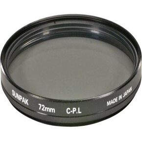 Sunpak CF-7062 CP 72mm Circular Polarized Filter