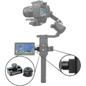 Monitor Mount for DJI Ronin-S with 360 Degree Swivel Mechanism