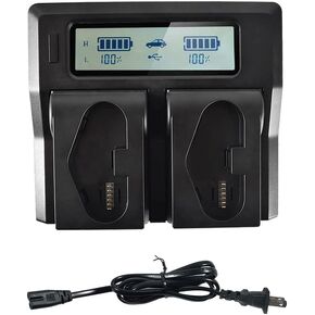 UltraPro EN-EL18, EN-EL18a, EN-EL18b, EN-EL18c, EN-EL18d Rapid Dual Charger for Select Nikon Digital Cameras - UltraPro Bundle Includes Deluxe Custom Microfiber Cleaning Cloth
