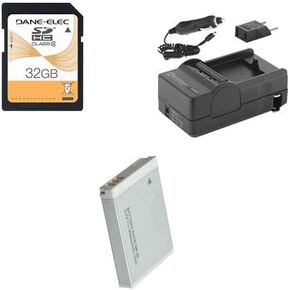 Canon PowerShot SX610 HS Digital Camera Accessory Kit Includes: SDNB6L Battery, SDM-185 Charger, SD32GB Memory Card