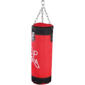 Empty Sandbag, Training Punching Bag, Unfilled Sand Bag for Karate Kickboxing with Heavy Duty Metal Chain Zipper Seal Oxford Cloth