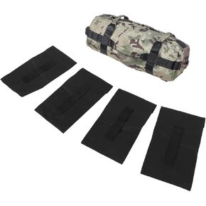VICASKY Camouflage Fitness Punching Bag Oxford Cloth Adjustable Weight Training Sandbag Workout Equipment