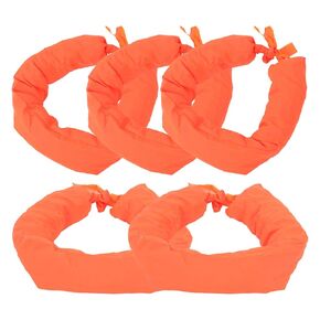 Cabilock 5pcs Driveway Cone Weight Bags Safety Reflective Sandbags for Traffic Control Orange Cones for Parking
