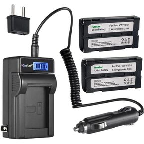 Kastar 1-Pack BDC-58 Battery and LCD AC Charger Compatible with Proscan CC566, CC577, CCHIT555, CCHIT566, CCHIT577, PRO 598, PRO 698H, PRO 898LC, PRO 898LH, PRO 998LH, RCA CC8251, PRO 598