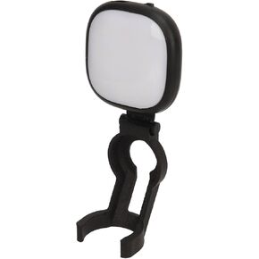 Portable LED Light, LED Video Light with High Brightness Soft Light, 3 Color Modes, 9 LED Beads, Compatible with Osmo 3, 180mAh Lithium Ion Battery, USB Charging