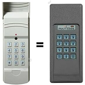 Dolphin Universal Wireless Keypad Compatible With Multicode 4200 keypad