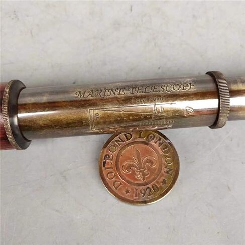 Pirate Retro Telescope Telescope النحاس القابل للانهيار جليسة أحادية اللون in Saudi Arabia