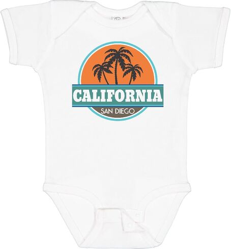 inktastic San Diego California Babysuit in Kuwait