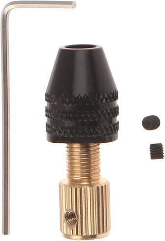 Electric Motor Shaft Mini Drill Chuck Fixture 0.5-3.2 Mm Drill Bit Micro Drill Chuck Hex Drill Chuck Adapter 2.3mm/3.17mm/ 5mm Chuck(3.17mm) in Saudi Arabia