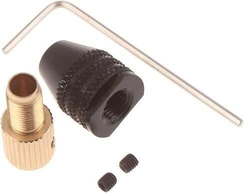 Electric Motor Shaft Mini Drill Chuck Fixture 0.5-3.2 Mm Drill Bit Micro Drill Chuck Hex Drill Chuck Adapter 2.3mm/3.17mm/ 5mm Chuck(3.17mm) in Saudi Arabia