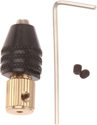 Electric Motor Shaft Mini Drill Chuck Fixture 0.5-3.2 Mm Drill Bit Micro Drill Chuck Hex Drill Chuck Adapter 2.3mm/3.17mm/ 5mm Chuck(3.17mm) in Saudi Arabia