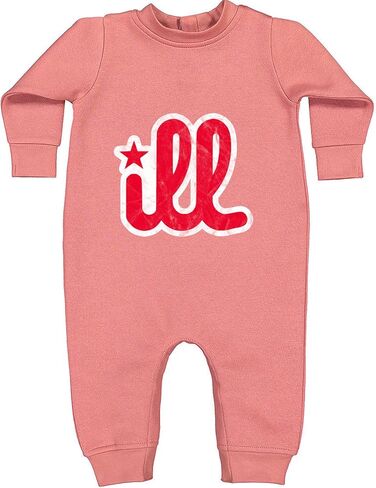 Ill Vintage It's A Philly Thing Infant Fleece Rompers, Warm, Adorable in Saudi Arabia