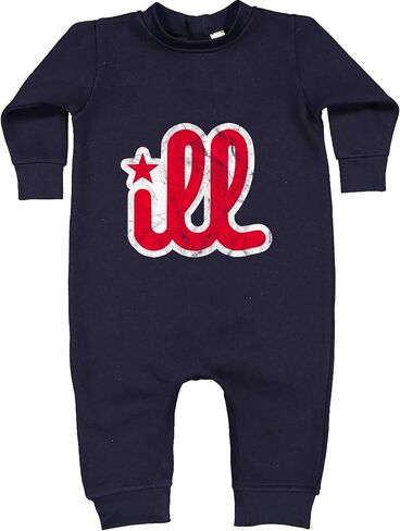 Ill Vintage It's A Philly Thing Infant Fleece Rompers, Warm, Adorable in Saudi Arabia