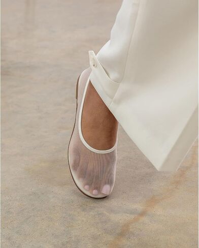 UBWDU Mesh Ballet Flats for Women Closed Round Toe Ballerina Flats Shoes in Saudi Arabia