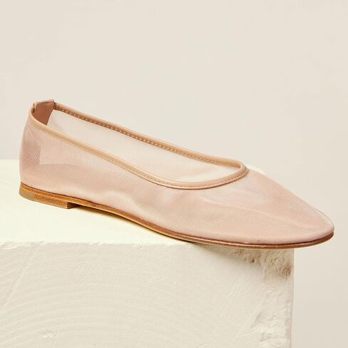 UBWDU Mesh Ballet Flats for Women Closed Round Toe Ballerina Flats Shoes in Saudi Arabia