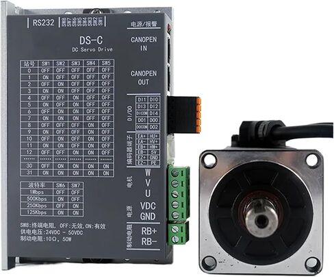 DC Servo Canopen 400W DC24V-48V 10A 3000RPM 2500 Line Motor DC Servo مع برنامج التشغيل 6OM01330DC +DS-C400W in Saudi Arabia