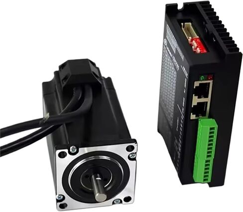 RS485 Stepper Motor Driver 2.8Nm 4.5A 2Phase 24 Closed Loop Stepper Motor with Driver Kit LCDA258S-RS485+LC60H284 in Saudi Arabia