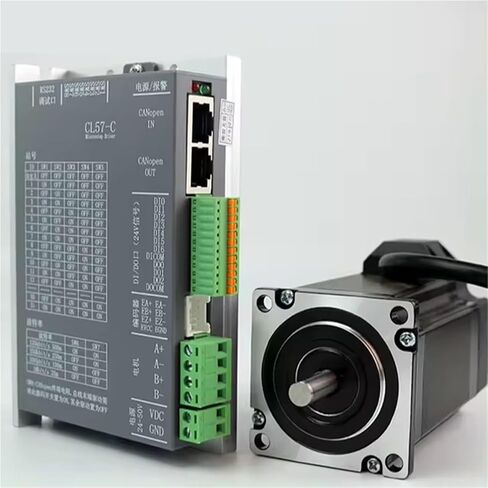 CANopen 23 Stepper Motor 3N.m 4A 2 Phase Closed Loop Stepper Motor with Driver kit LC57H2100+CL57C in Saudi Arabia